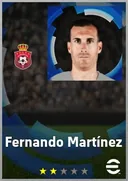 Carte de Fernando Martínez · GK
