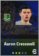Carte de Aaron Cresswell · LB
