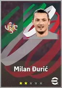 بطاقة Milan Đurić · CF
