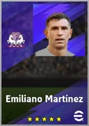 بطاقة Emiliano Martínez · GK