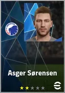 بطاقة Asger Sørensen · CB