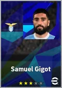 بطاقة Samuel Gigot · CB