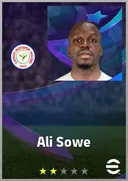 بطاقة Ali Sowe · CF