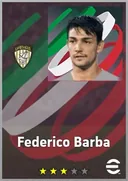 Carte de Federico Barba · CB