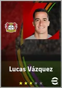 Carte de Lucas Vázquez · RB
