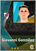 بطاقة Giovanni González · RB