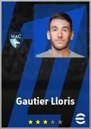 Carte de Gautier Lloris · CB