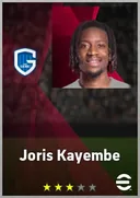 بطاقة Joris Kayembe · LB