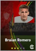 Carte de Braian Romero · CF