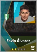 بطاقة Favio Álvarez · AMF