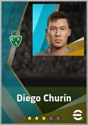 بطاقة Diego Churín · CF