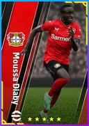 بطاقة Moussa Diaby · RWF