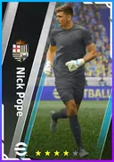 بطاقة Nick Pope · GK