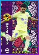 بطاقة Henry Martín · CF