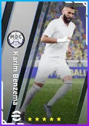 Carte de Karim Benzema · CF