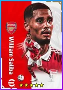 Carte de William Saliba · CB