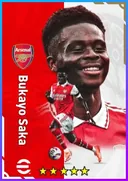 Bukayo Saka RMF card