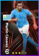 بطاقة Martín Cáceres · CB