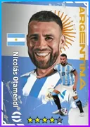 بطاقة Nicolás Otamendi · CB