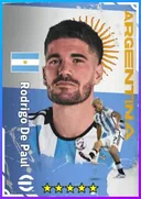 Carte de Rodrigo De Paul · CMF