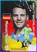 بطاقة Manuel Neuer · GK