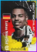 بطاقة Lukas Nmecha · CF