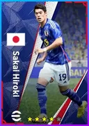 بطاقة Sakai Hiroki · RB
