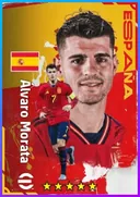 Carte de Álvaro Morata · CF