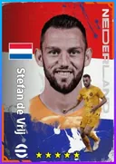 بطاقة Stefan de Vrij · CB