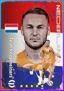 Carte de Teun Koopmeiners · DMF