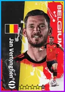 Carte de Jan Vertonghen · CB