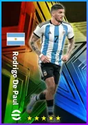 بطاقة Rodrigo De Paul · CMF