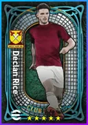 Carte de Declan Rice · DMF