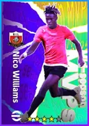 Carte de Nico Williams · RWF