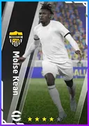Carte de Moise Kean · CF