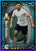 Carte de Ben Davies · CB