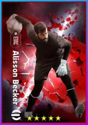 Carte de Alisson Becker · GK