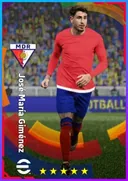 Carte de José María Giménez · CB