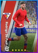 بطاقة Rodrigo De Paul · CMF