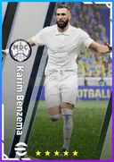 Carte de Karim Benzema · CF