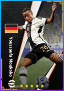 Carte de Youssoufa Moukoko · CF