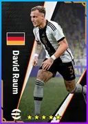 بطاقة David Raum · LB
