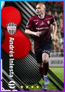 بطاقة Andrés Iniesta · CMF