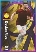 بطاقة Declan Rice · DMF