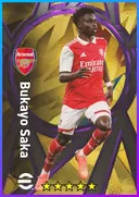 Carte de Bukayo Saka · RMF
