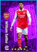 William Saliba CB card