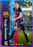 Carte de Sergio Busquets · DMF