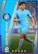Julián Alvarez CF card