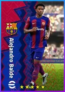 Alejandro Balde LB card