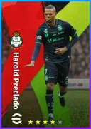 Carte de Harold Preciado · CF